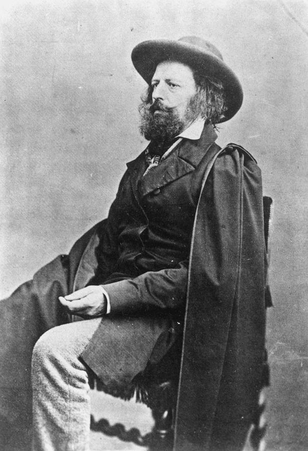 Alfred Tennyson (1809-1892) Photograph by Granger - Fine Art America