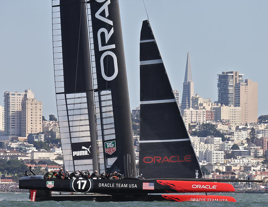 Americas Cup Oracle #36 Photograph by Steven Lapkin