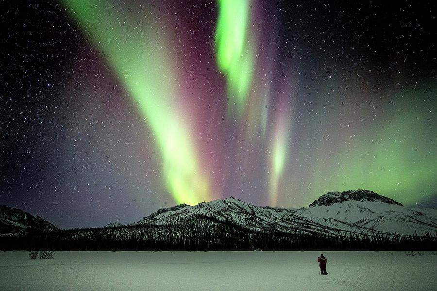 Aurora Borealis In Alaska #20 Photograph by Chris Madeley