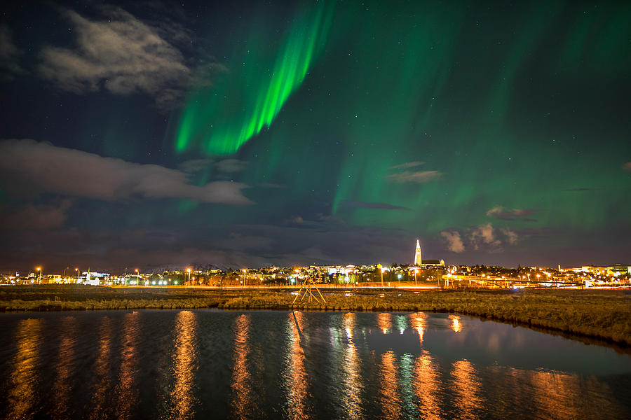Aurora Borealis Or Northern Lights #20 Photograph by Panoramic Images