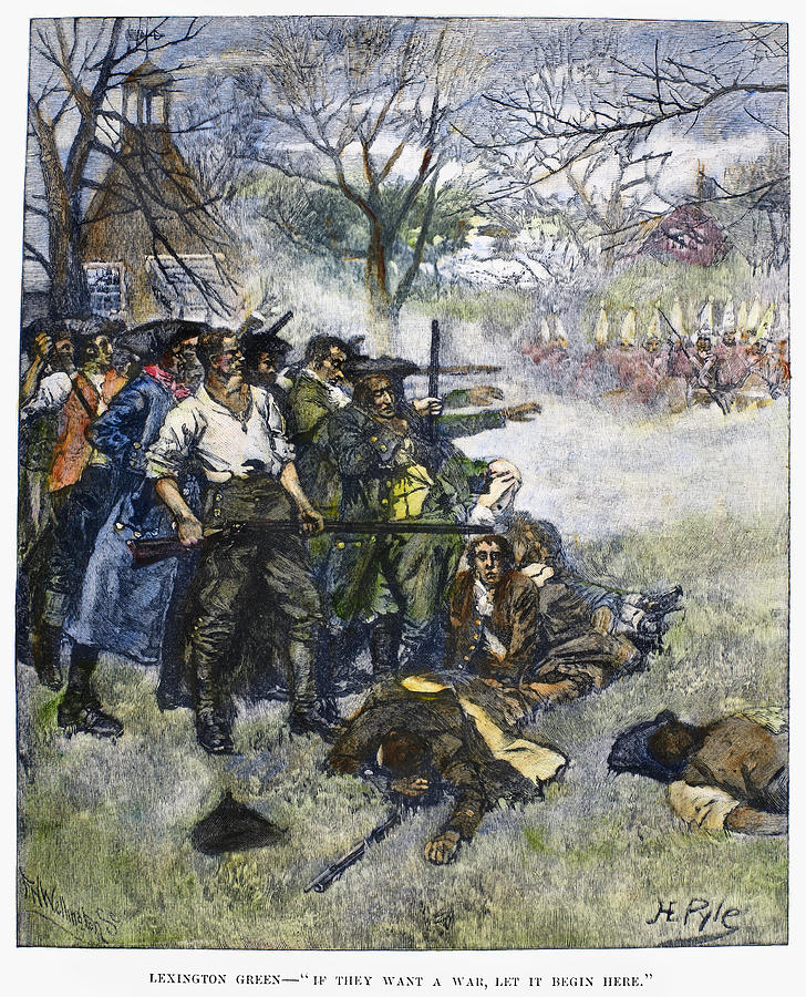Battle Of Lexington, 1775 #20 Photograph by Granger