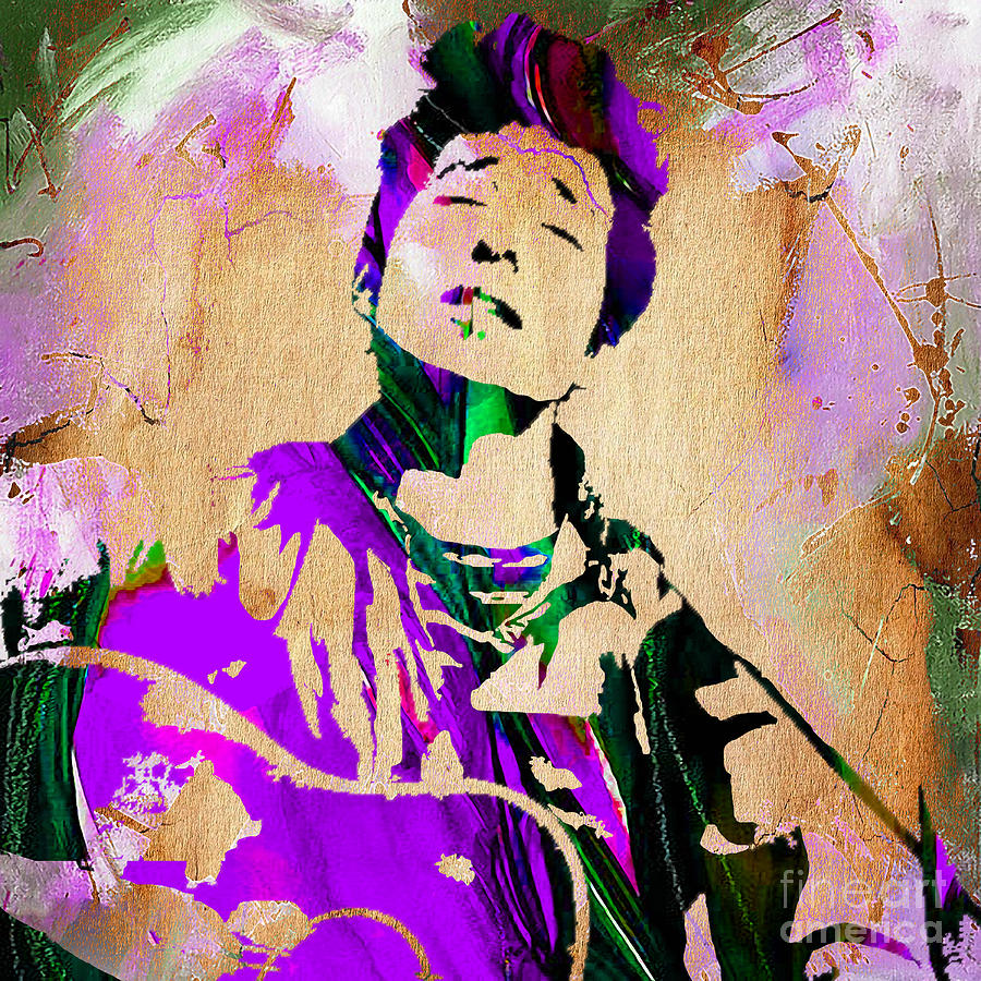 Bob Dylan Collection #20 Mixed Media by Marvin Blaine