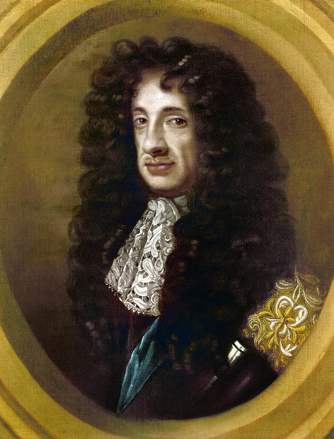 Charles II (1630-1685) #20 Painting by Granger