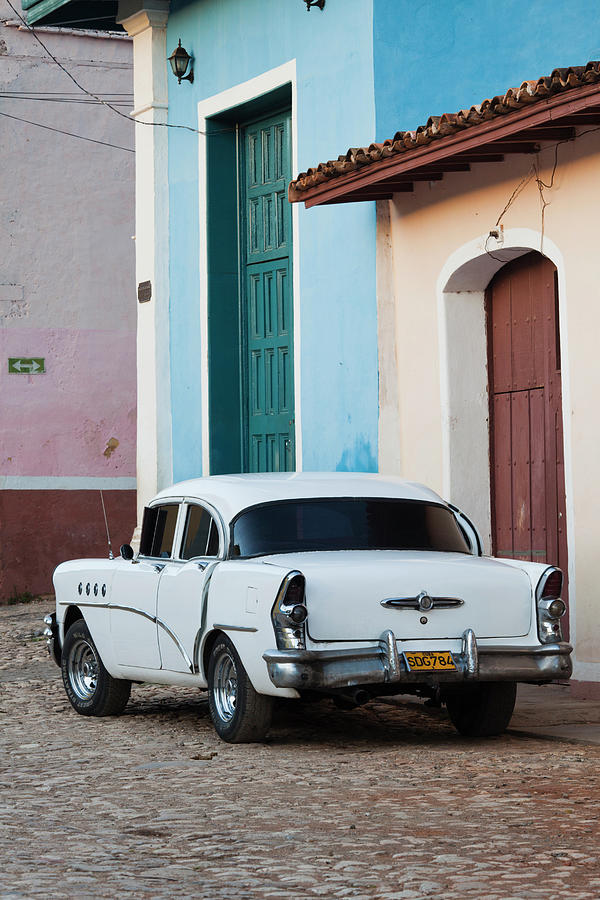 Car Photograph - Cuba, Sancti Spiritus Province #20 by Walter Bibikow
