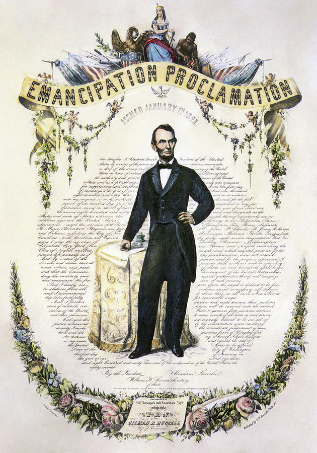 Emancipation Proclamation #20 Painting by Granger