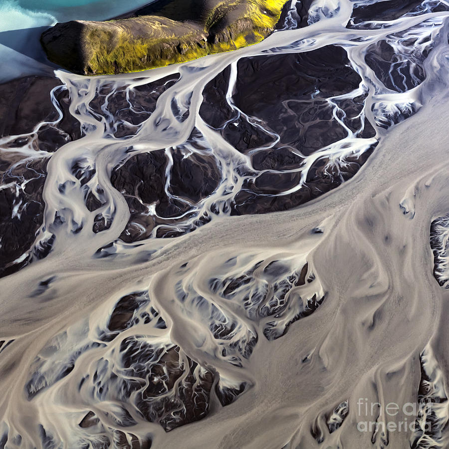 Iceland Aerial Photo Photograph