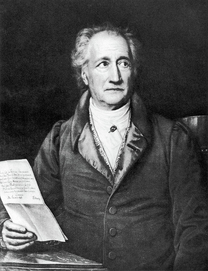 Portrait Painting - Johann Goethe (1749-1832) #20 by Granger