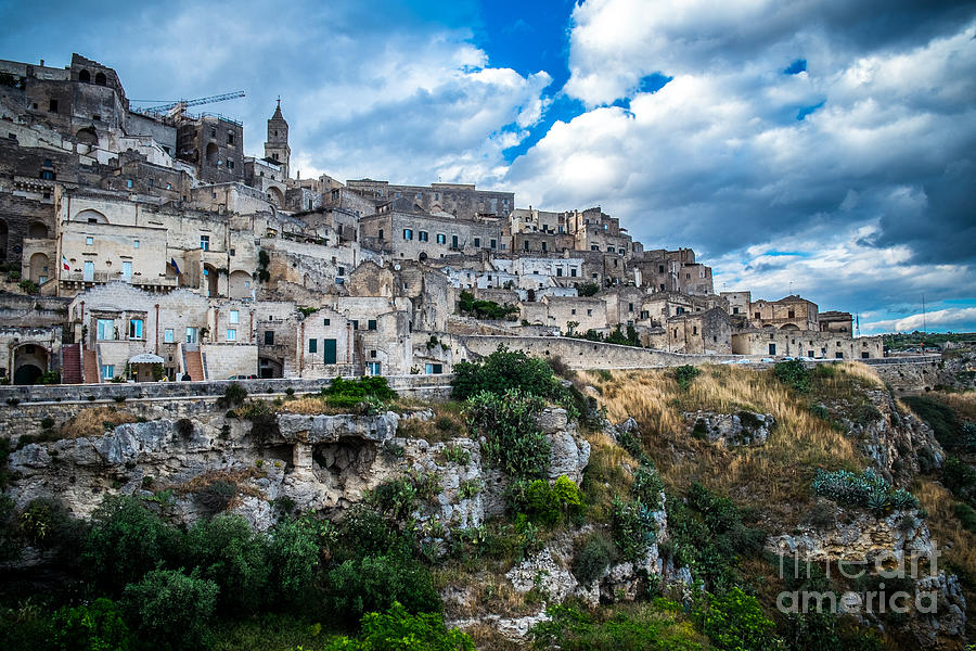 Architecture Photograph - Matera city of stones #20 by Sabino Parente