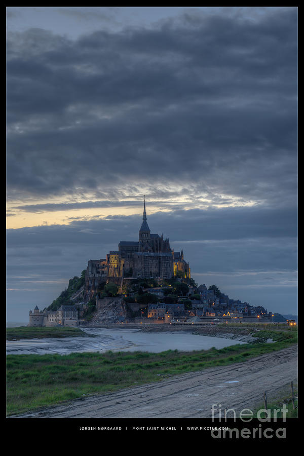 Mont Saint Michel #20 Photograph by Jorgen Norgaard
