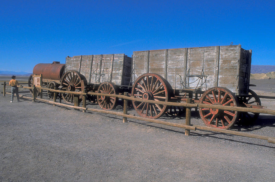 20 Mule Team Borax in Death Valley Photograph by Carl Purcell Pixels