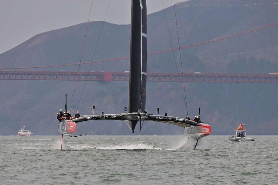 Oracle Americas Cup #51 Photograph by Steven Lapkin