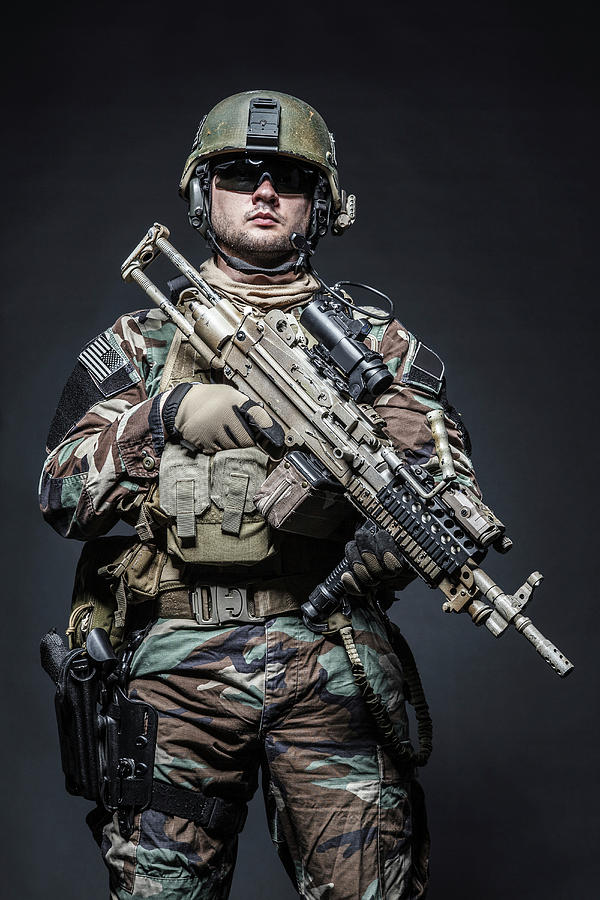 U.s. Marine Corps Special Operations Photograph by Oleg Zabielin