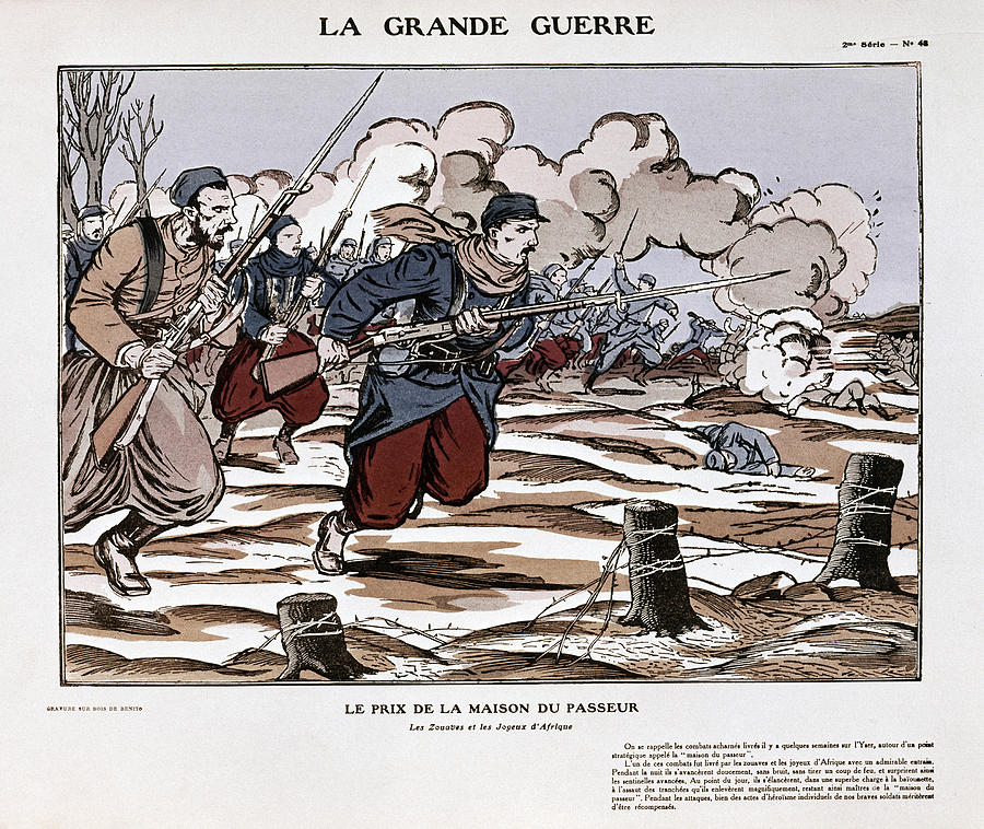 World War I French Poster Painting By Granger Pixels   20 World War I French Poster Granger 