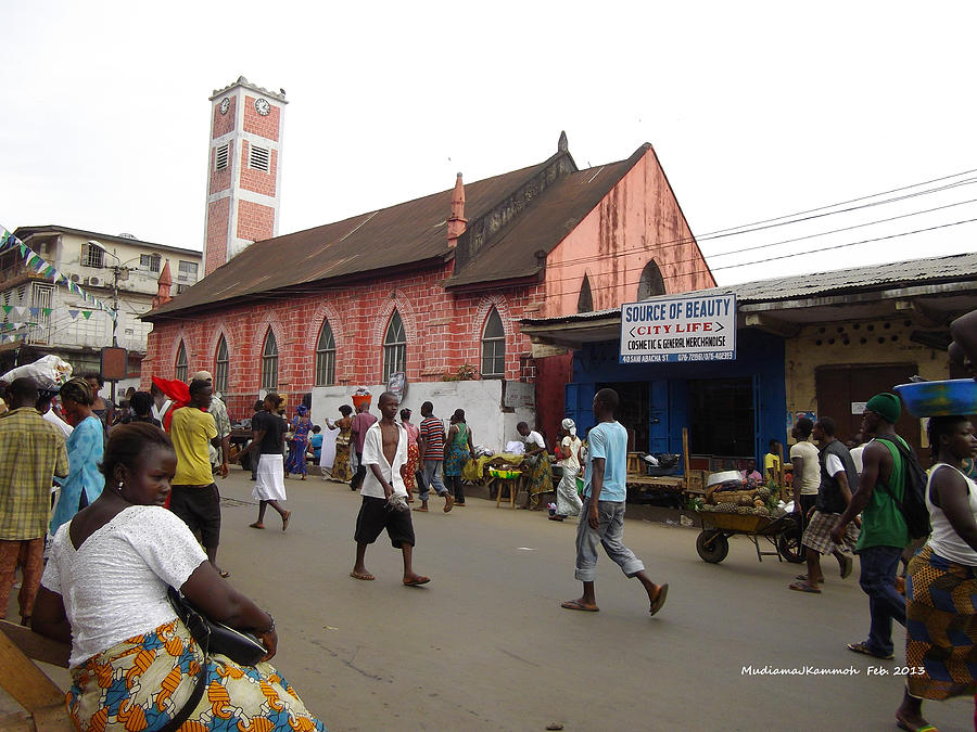 200 Year Old Methodist Church-sani Abacha Street Photograph by Mudiama Kammoh 200 Year Old Methodist Church-sani Abacha Street Photograph by Mudiama Kammoh