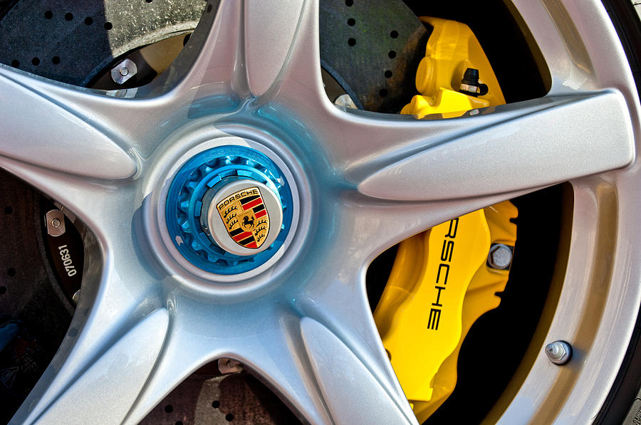 2005 Porsche Carrera GT Wheel Emblem -3135c Photograph by Jill Reger -  Pixels