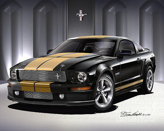 2006 Ford mustang shelby hertz #4