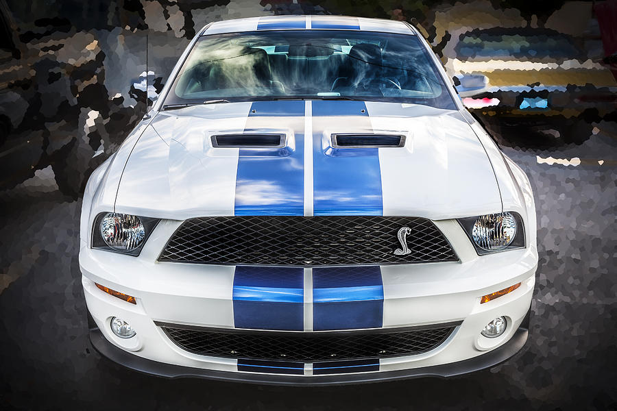 Mustangs Photograph - 2007 Ford Shelby Mustang GT500 by Rich Franco