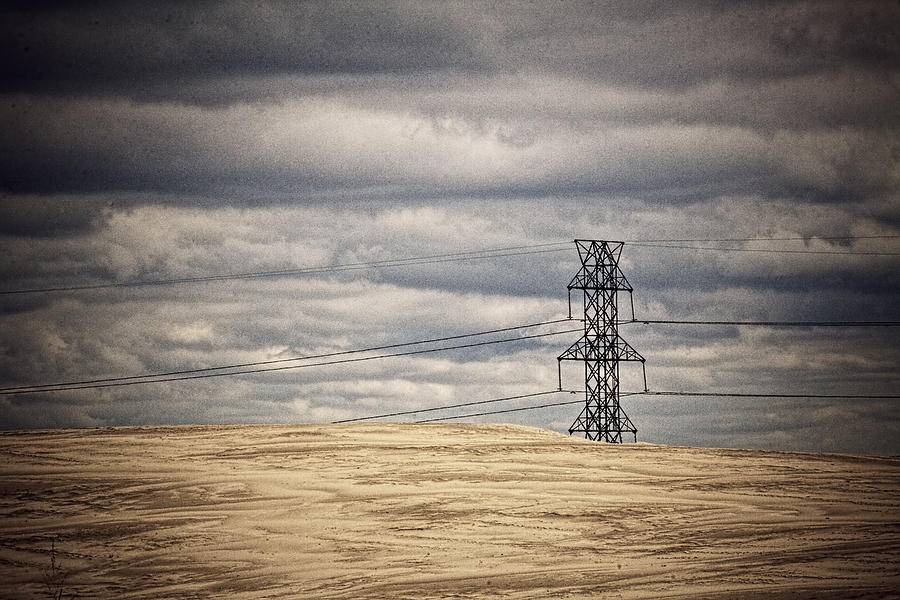 Power and the Dunes Photograph by Roger Passman