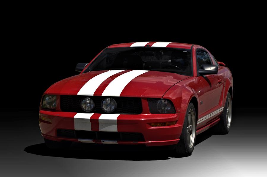 2009 Ford Mustang GT Photograph by Tim McCullough
