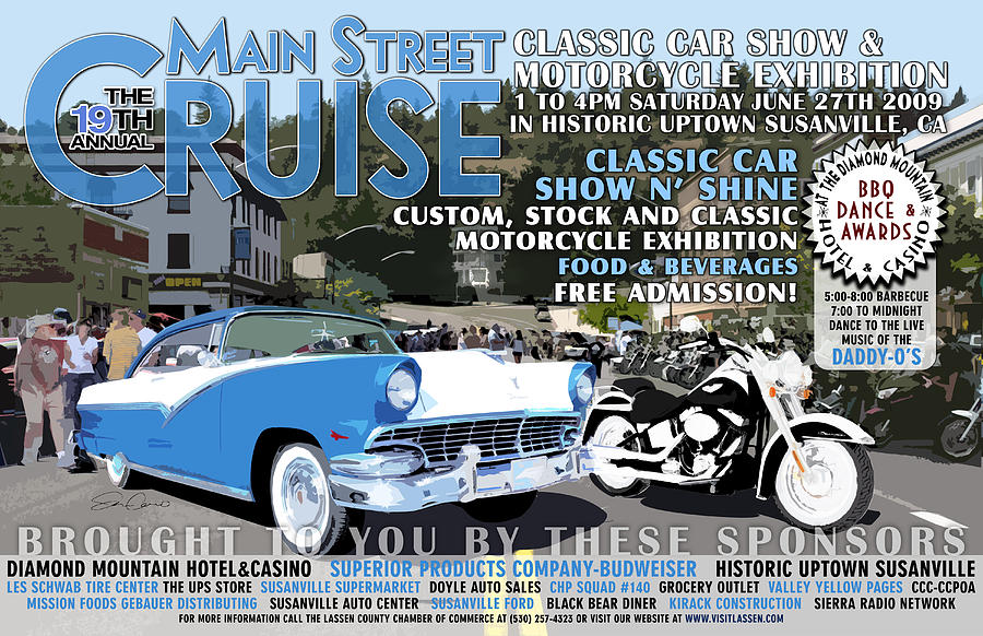 2009 Main Cruise Poster Digital Art by The Couso Collection