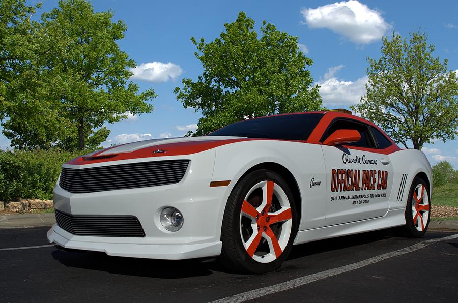 2010 Camaro Indy Pace Car Photograph by Tim McCullough
