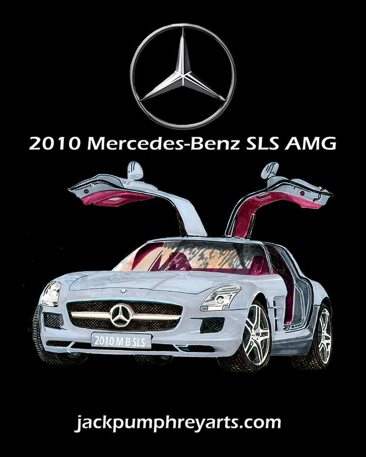 2010 Mercedes Benz S L S    A M G Painting by Jack Pumphrey