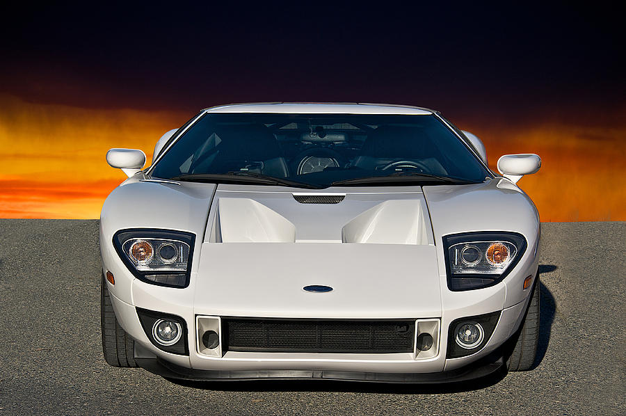 Car Photograph - 2011 Ford GT II by Dave Koontz