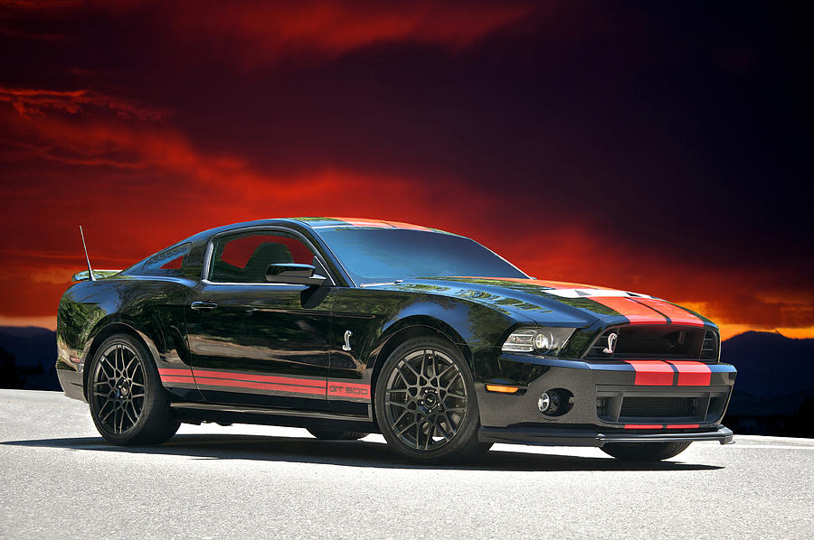 2012 Shelby Mustang GT 500 Photograph by Dave Koontz