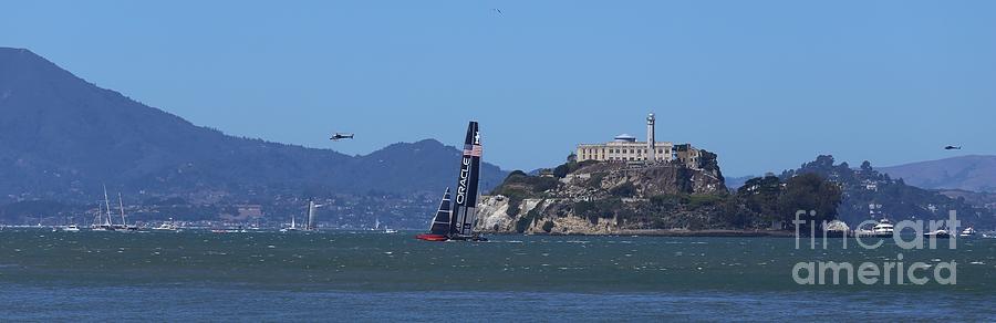 2013 Americas Cup 1 Photograph by Theresa Ramos-DuVon