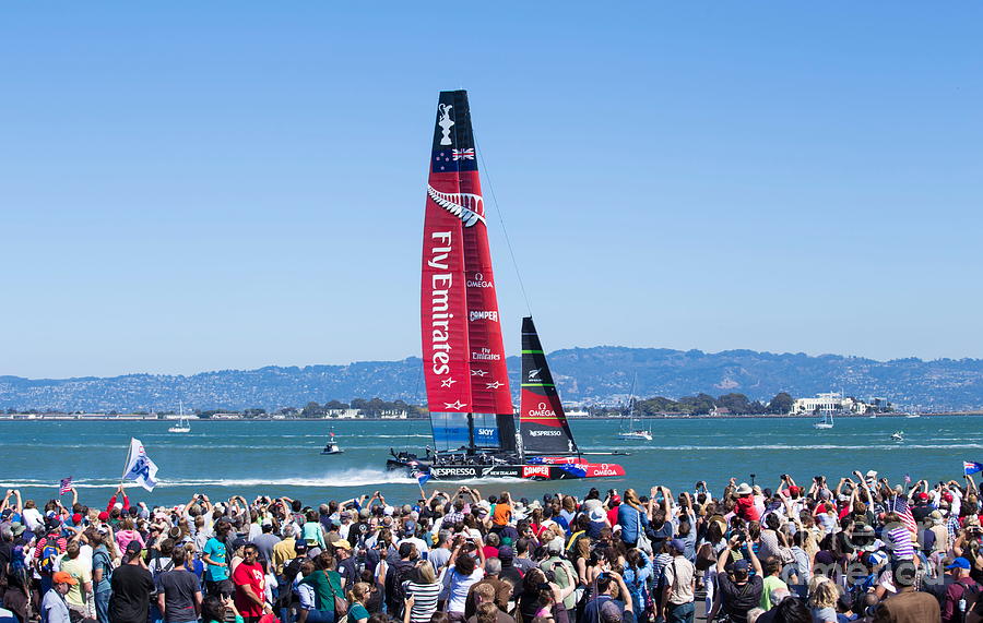 2013 Americas Cup 6 Photograph by Theresa Ramos-DuVon