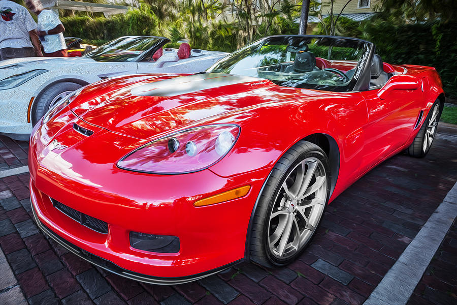 2013 Corvette Anniversary 427 Painted  Photograph by Rich Franco