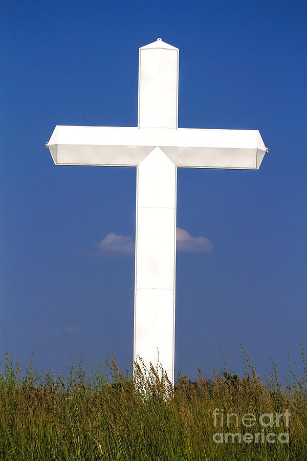 White Cross Photograph