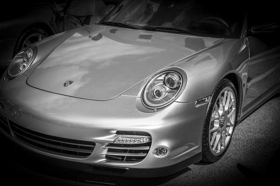 2013 Porsche 911 Turbo S BW Photograph by Rich Franco