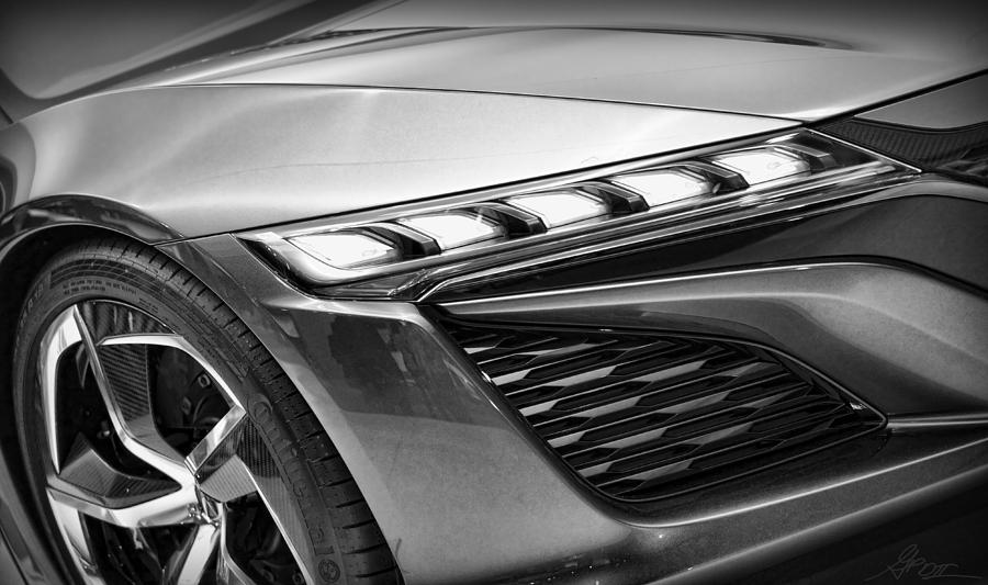 2014 Acura NSX Concept Vehicle Photograph by Gordon Dean II