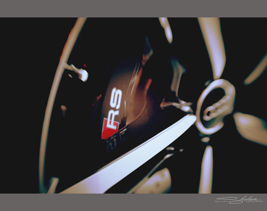 2014 Audi RS7 Brake and Wheel Photograph by Shehan Wicks