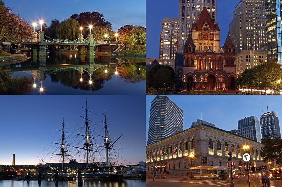 2014 Best of Boston Landmark Photography Photograph by Juergen Roth