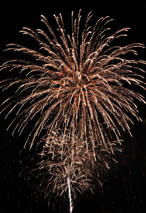 Independence Day Photograph - Fireworks 2014 IV by Suzanne Gaff