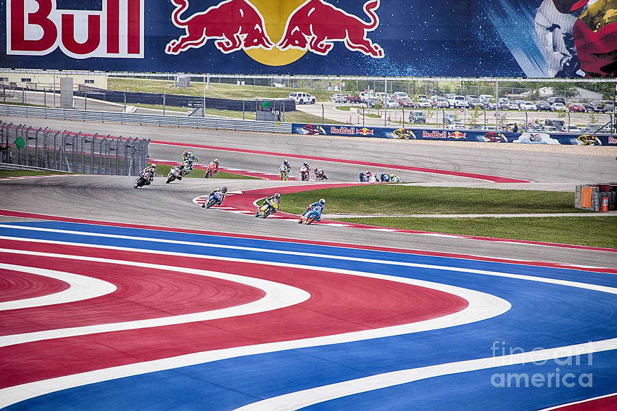2014 MotoGP Red Bull Grand Prix of the Americas  V26 Photograph by Douglas Barnard