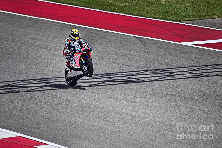 Motorcycle Photograph - 2014 MotoGP Red Bull Grand Prix of the Americas V5 by Douglas Barnard