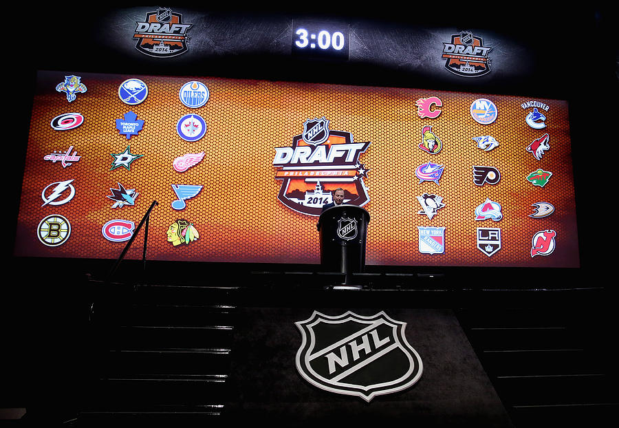 2014 NHL Draft - Round 1 Photograph by Bruce Bennett