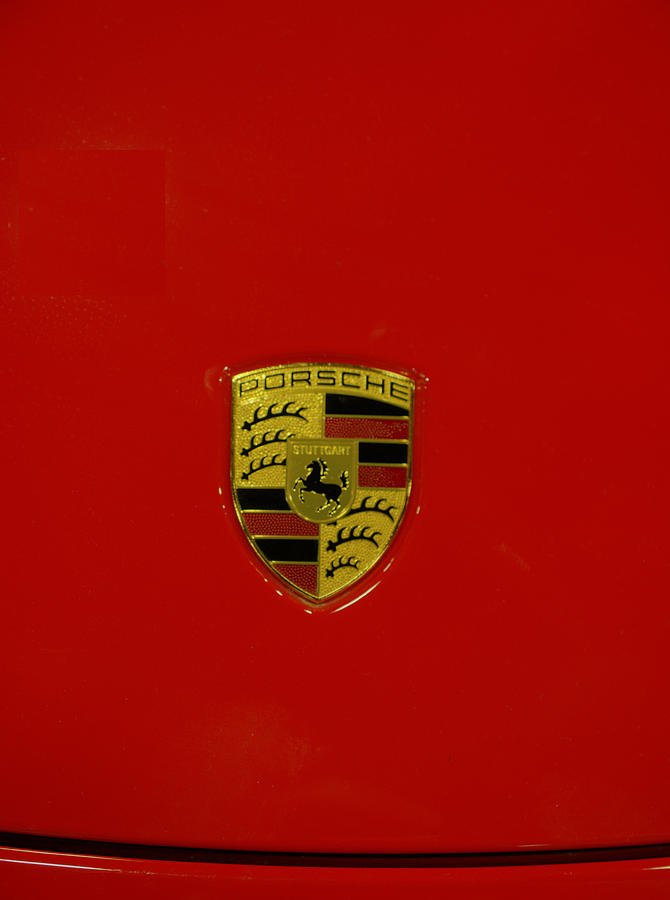 2014 Porsche 911 Carrera S Logo Photograph by John Straton