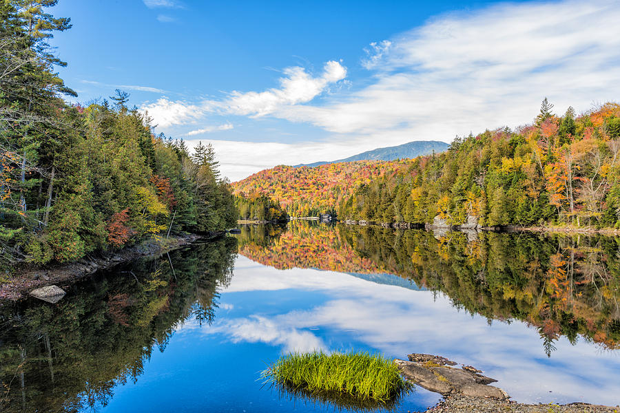 201409290-102 Henderson Lake Reflection 2x3 Photograph by Alan Tonnesen ...