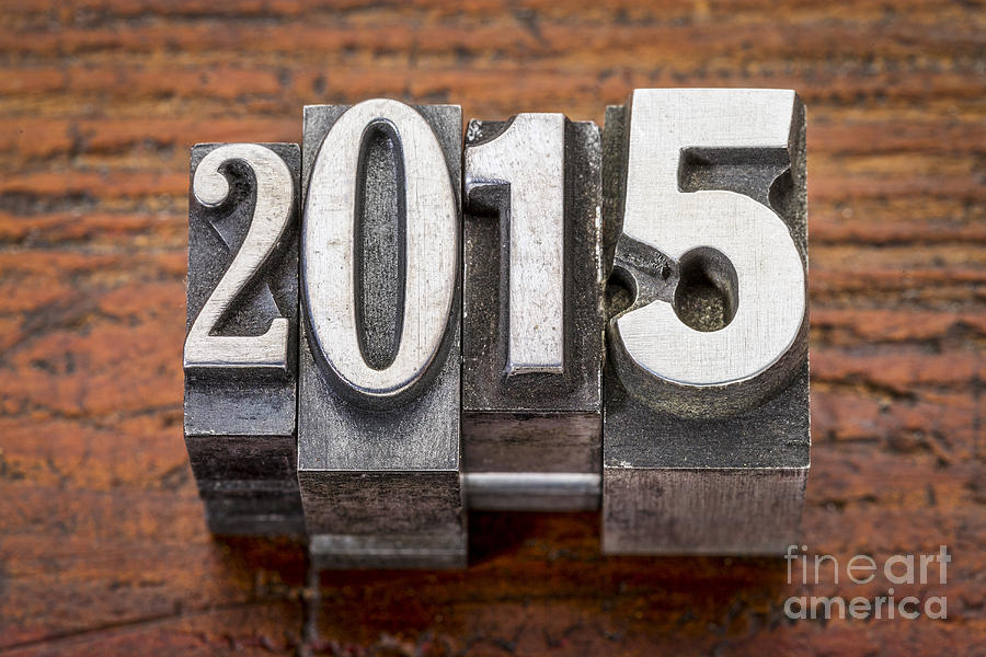 2015  - New Year concept  Photograph by Marek Uliasz