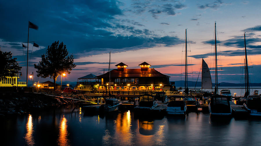 Summer in Burlington Vermont Photograph by New England Photography