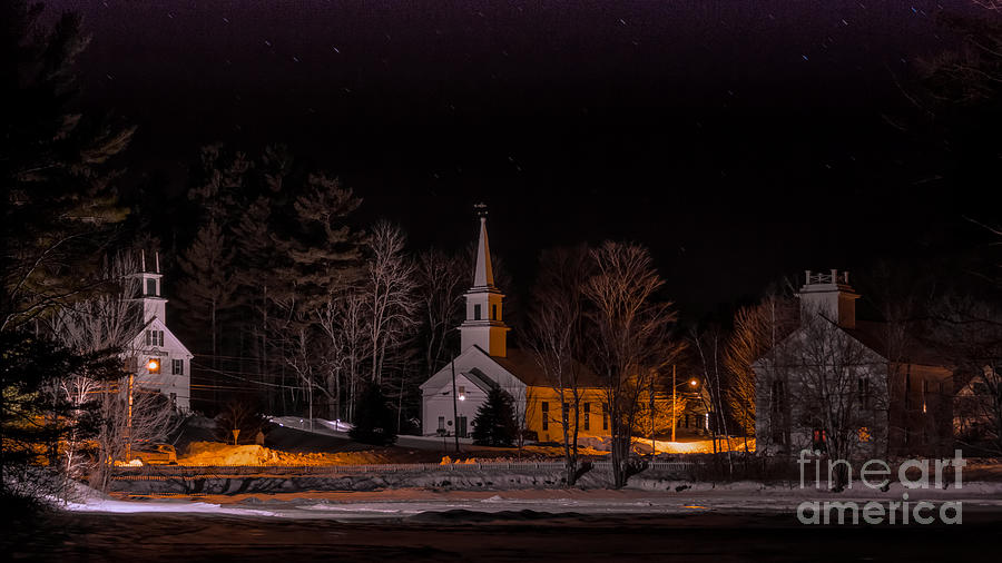 Winter in Marlow New Hampshire Photograph by New England Photography