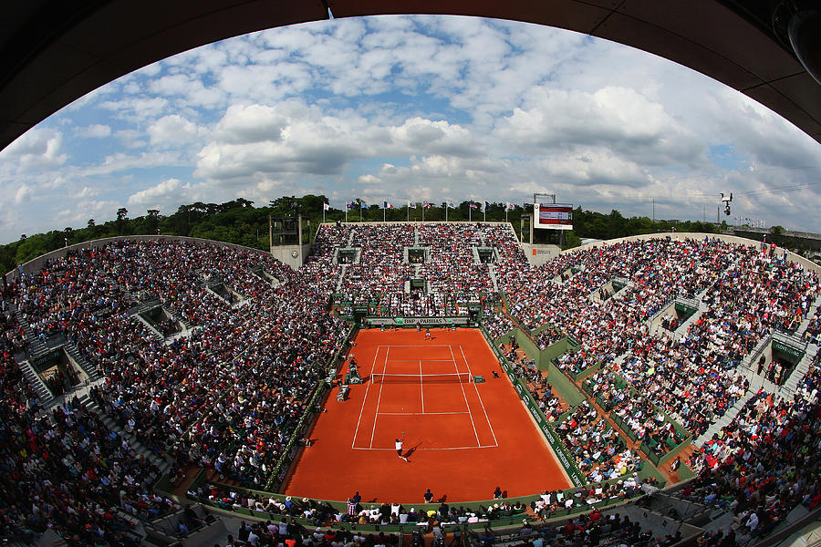 2015 French Open - Day Two Photograph by Clive Brunskill