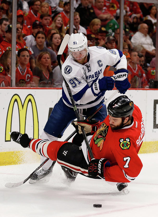 Steven Stamkos Photograph - 2015 Nhl Stanley Cup Final - Game Four by Scott Audette