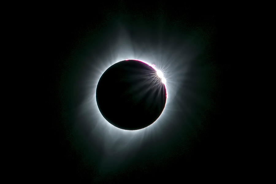 Planet Photograph - 2017 Total Solar Eclipse by Hua Zhu