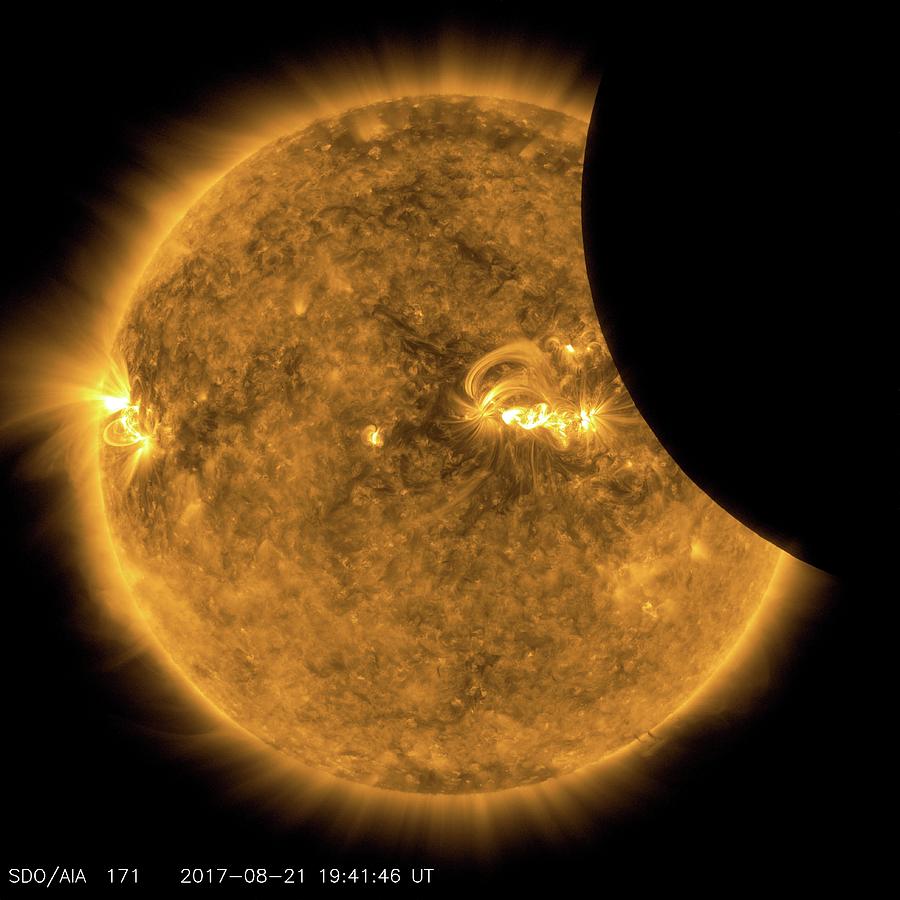 2017 Total Solar Eclipse Photograph by Nasa/sdo/science Photo Library