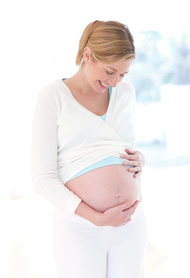 Pregnant Woman #209 Photograph by Ian Hooton/science Photo Library